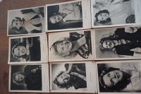  9 zeldzame briefkaartfoto\'s actrices uit