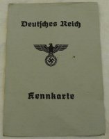 Deutsches Reich Kennkarte / ID Kaart