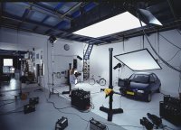 Aangeboden: Totale flitsverlichting voor grote studio € 2.000,-