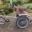 Electrische rolstoelfiets Van Raam Opair deelbaar.