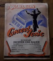 Aangeboden: Oud bladmuziekvoor accordeon - Accordeon Concert-Serie t.e.a.b.