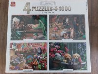 Nieuw: King 4 puzzels van 1000