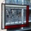 Glas-in-lood met afbeelding van Sinterklaas en