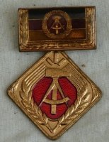 Medaille, Oost-Duits, DDR, Aktivist der sozialistischen