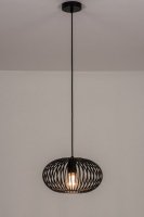 Hanglamp zwart 30cm bar tafel keuken