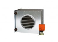 Luchtverwarmer voor ventilatiekanaal D200 complete set