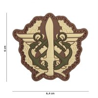 Embleem 3D PVC Corps Mariniers logo