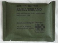 Verband Pakje, Snelverband, 18x10cm, Koninklijke Landmacht,
