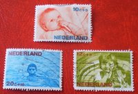 Nederland - 3x Kinderpostzegels 1966 -10