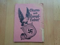 Liederen boek uit 1933 , Sturm