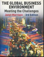 The global business environment; J.Morrison; 2011