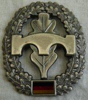 Embleem, Baret, Pioniertruppe, Bundeswehr, jaren\'70/\'80.(Nr.1)