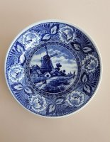 Antiek Delftsblauw bord