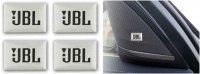 JBL Audio badges 3d Aluminium Embleem