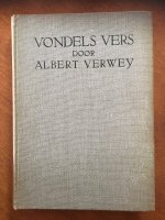 Vondels vers door Albert Verwey