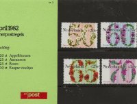 PTT postzegelmapje Zomerzegels 1982