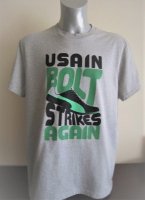 Nieuw Vintage Puma T-Shirt Usain Bolt