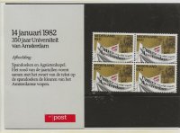PTT Postzegelmapje nummer 1 350 jaar