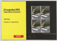 PTT Postzegelmapje nummer 6 Veilig verkeer