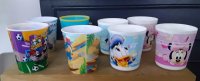 8 plastic kinderbekers (Donald Duck, Minnie