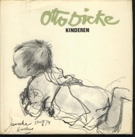 Otto Dicke; 3 boekjes: Kinderen, Landschappen,