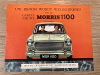 Mooie brochure MORRIS 1100 1964 (D741) 