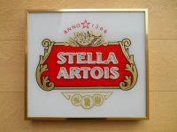 Stella Artois neon reclame bord 1995