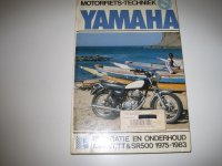 Aangeboden: Werkplaatsboek Yamaha XT500 bj:1975-1983 € 20,-