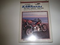 Aangeboden: Werkplaatsboek v/d Kawasaki 700-750 Vulcan 1985/95. € 20,-