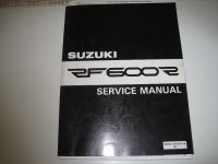 Aangeboden: Werkplaatsboek Origineel Suzuki RF600R bj:1992. € 20,-