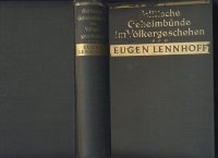 Politische Geheimbunde im Volkergeschehen; 1932