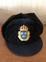 Politie kepie winter Zweden 