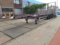 High cub container chassis oplegger /