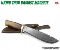 Njord Thor Damast Machete