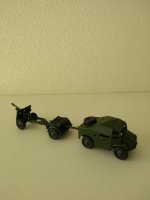 Dinky toy Field artillery set
