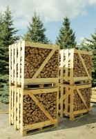 Promotie van goed gedroogd brandhout