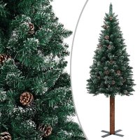 VidaXL Kerstboom met echt hout 210