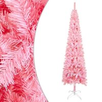 VidaXL Kerstboom smal 150 cm roze
