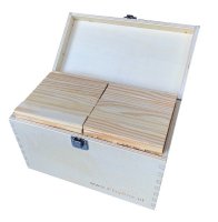 PlayBrix bouwplankjes 200 bouwplankjes in houten
