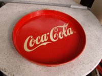 Coca cola dienblad metaal jaren 70