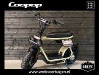 COOPOP Rugged elektrische (snor)scooter 25 km/45