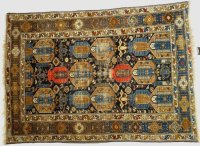Orientteppich antik Schirwan Khanat Periode 193x136.
