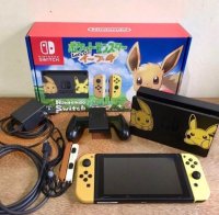 Nintendo switch pikachu + evee