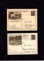 Geïllustreerde postwaardestukken Duitse Rijk 1941 