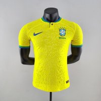 Brazilië thuis speler versie shirt 2022