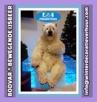 Huur kerst decoratie noordwijk zuidholland ijsberen
