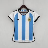 Argentinië thuis dames shirt 2022 Messi