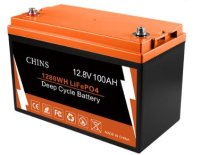 CHINS LiFePO4 Battery 12V 100AH Lithium