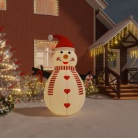 VidaXL Sneeuwpop opblaasbaar met LED\'s 250