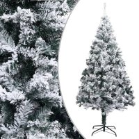 VidaXL Kunstkerstboom met sneeuw 240 cm